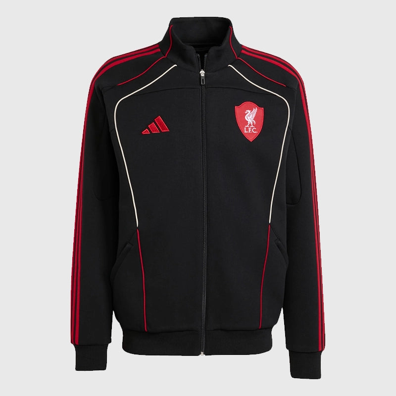 LFC adidas 25/26 Urban Purist Anthem Track Jacket Jacket unisex front product view | Dash Racegear — Stylish LFC 2025/26 adidas Anthem Jacket from Urban Purist line