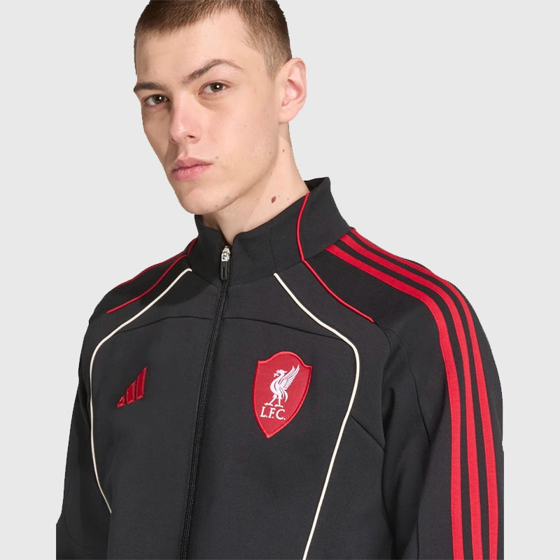 LFC adidas 25/26 Urban Purist Anthem Track Jacket Jacket unisex detail view 4 | Dash Racegear — Exclusive Urban Purist adidas 25/26 LFC Anthem outerwear piece
