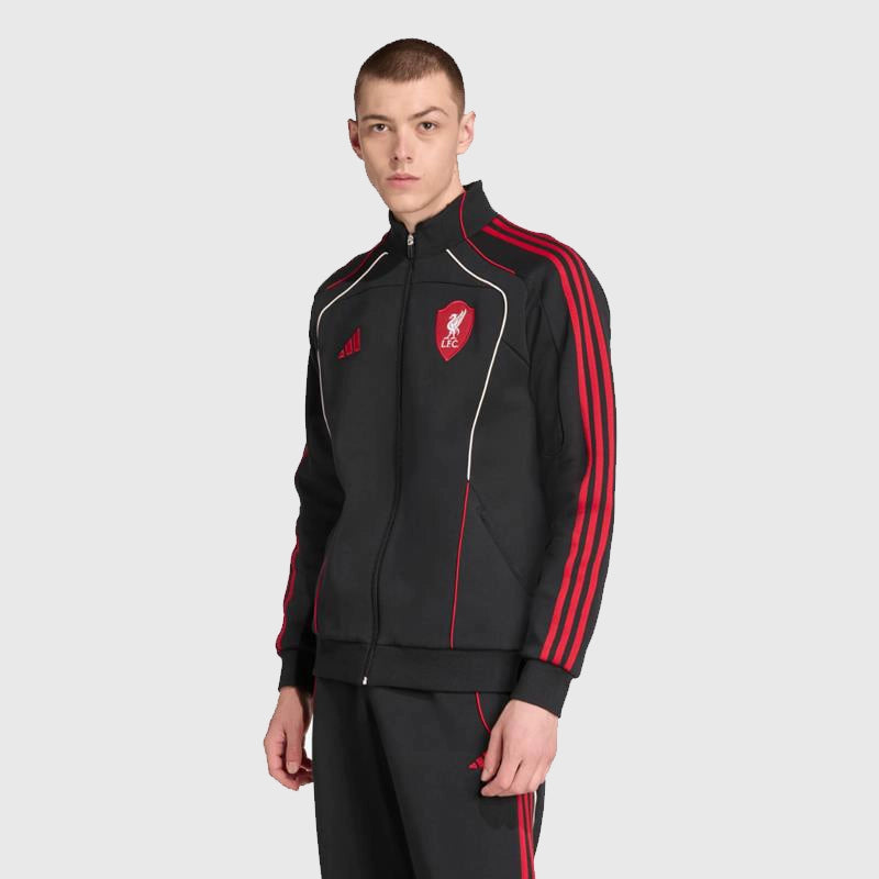 LFC adidas 25/26 Urban Purist Anthem Track Jacket Jacket unisex detail view 2 | Dash Racegear — adidas 25/26 Track Jacket for Liverpool FC with Urban Purist look