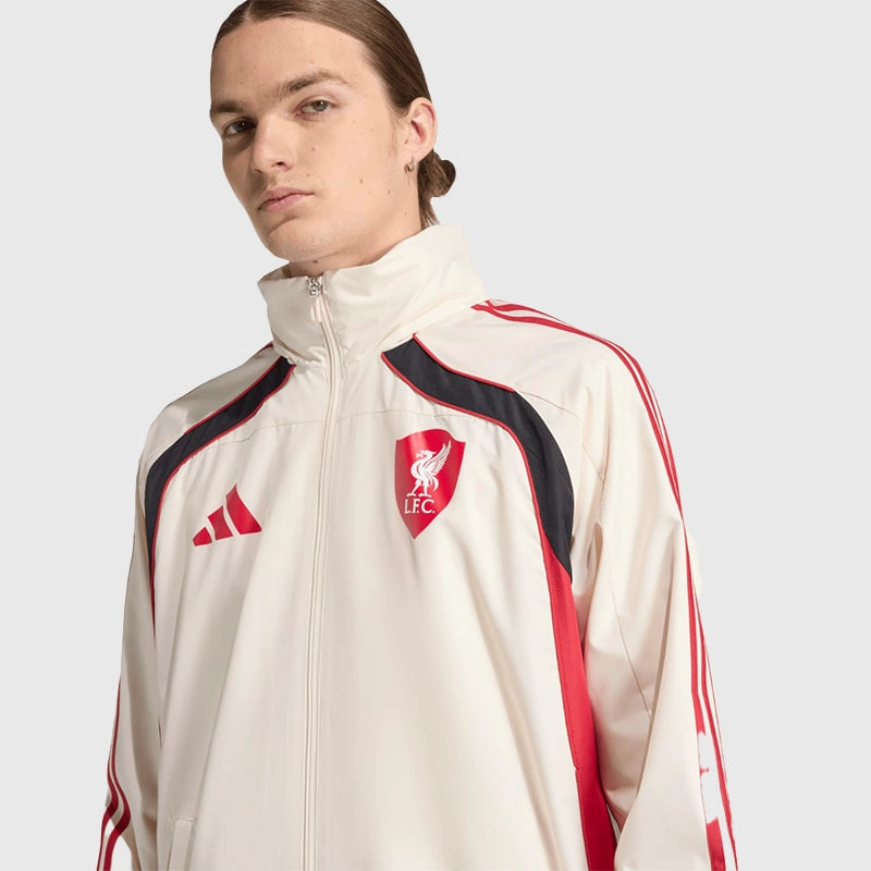 LFC adidas 25/26 Urban Purist Hooded Jacket Jacket unisex detail view 3 | Dash Racegear — Liverpool adidas Jacket for men, 25/26 Urban Purist hooded style