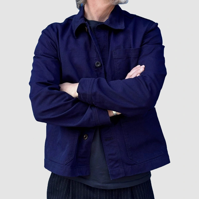 L’Usine Bleue Coltin Work Jacket Jacket unisex detail view 3 | Dash Racegear — Sturdy Workwear Coltin Jacket – L’Usine Bleue