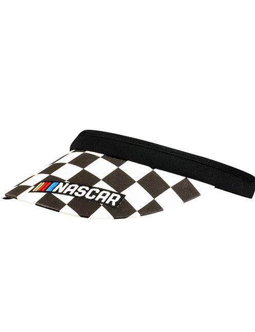 Ladies NASCAR Checkered Clip On Visor | Dash Racegear