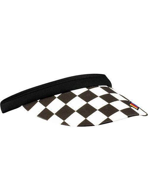Ladies NASCAR Checkered Clip On Visor | Dash Racegear