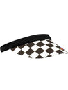 Ladies NASCAR Checkered Clip On Visor | Dash Racegear