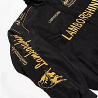 Lamborghini F1 Vintage Style Embroidery Racing Jacket | Dash Racegear