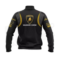 Lamborghini Over Print Custom Bomber Jacket | Dash Racegear