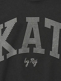 Gap x Katseye Yoonchae Hoodie Hoodie unisex detail view 11 | Dash Racegear — Gap x Katseye Lara 2026 oversized black hoodie, cozy streetwear essential for casual styling.