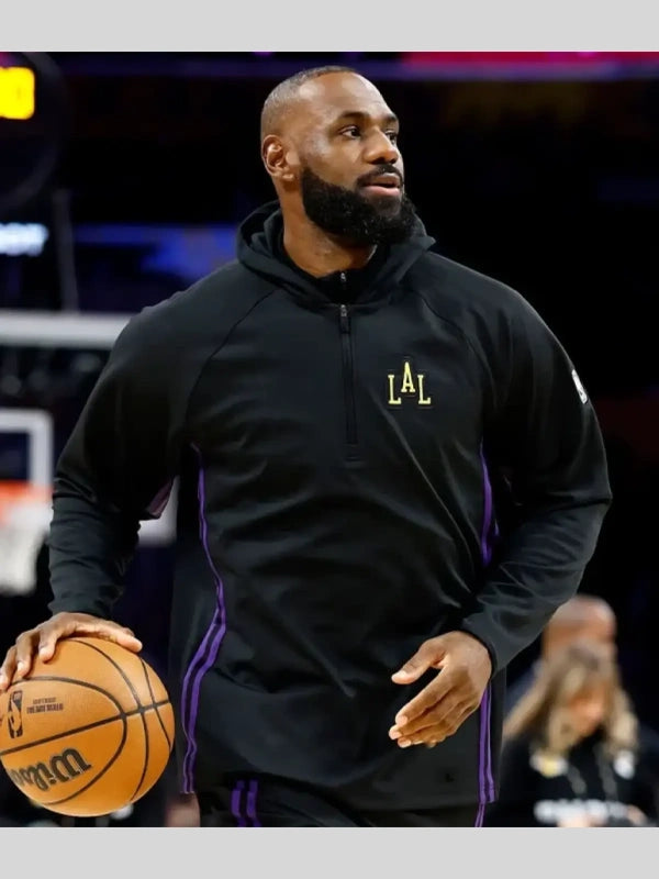 LeBron James Utah Jazz v Los Angeles Lakers Hoodie Hoodie unisex front product view | Dash Racegear — Game-day essential hoodie for LeBron James and Jazz vs Lakers fans