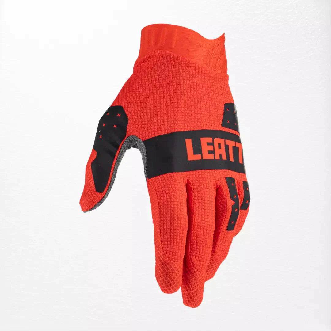 Leatt Moto 1.5 GripR MX Gloves Red DASH RACEGEAR