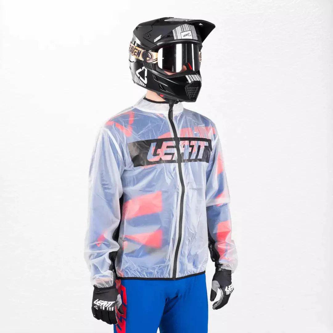 Leatt Race Cover Rain Jacket Translucent - XX - Large