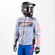 Leatt Race Cover Rain Jacket Translucent | Dash Racegear
