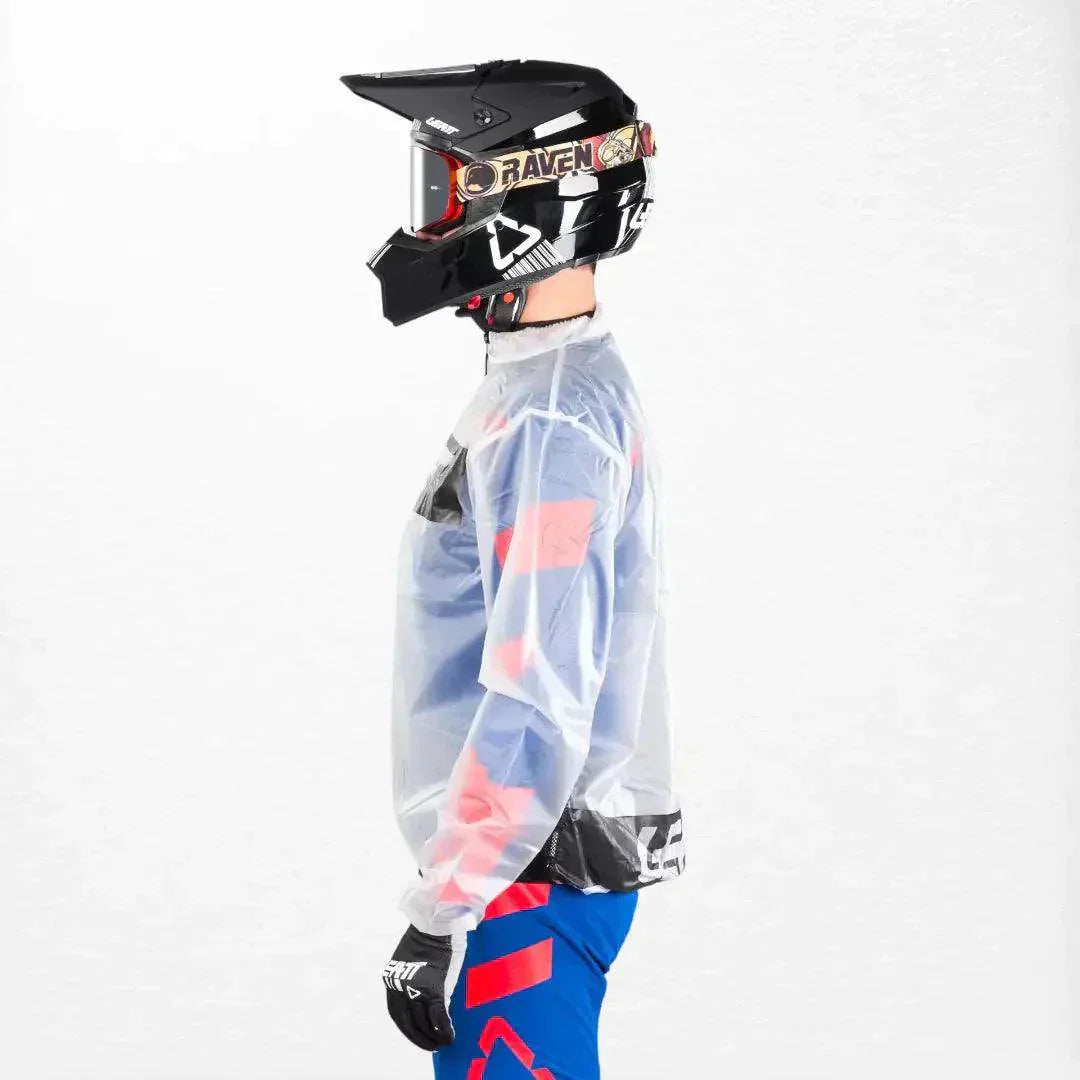 Leatt Race Cover Rain Jacket Translucent | Dash Racegear
