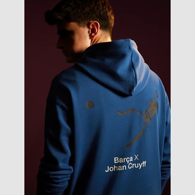 Barça x Cruyff Hoodie Hoodie unisex detail view 4 | Dash Racegear — Barça Collab Hoodie – Cruyff Legacy Look