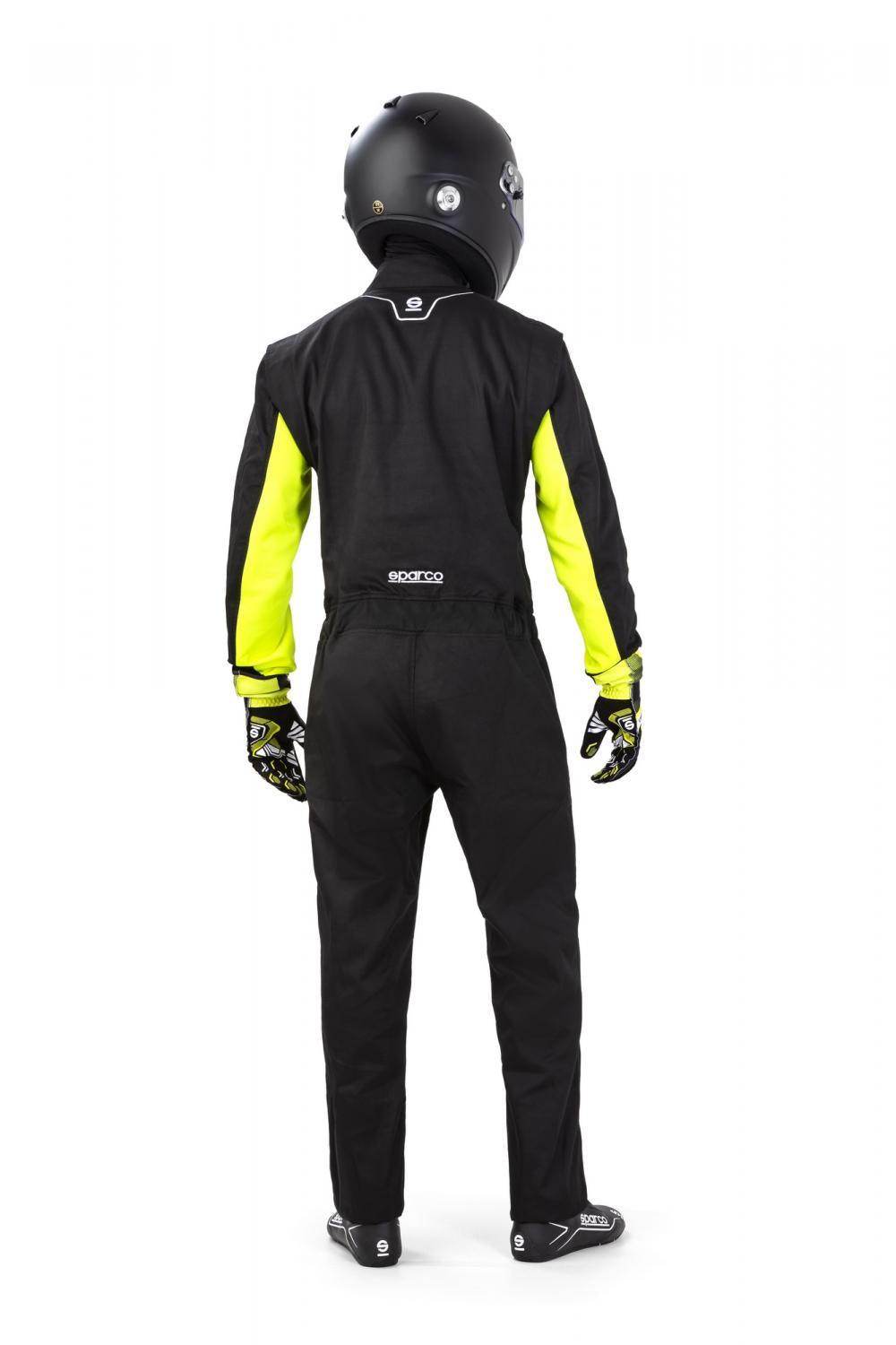 Leisure Karting Suit Sparco Rookie Black/Yellow