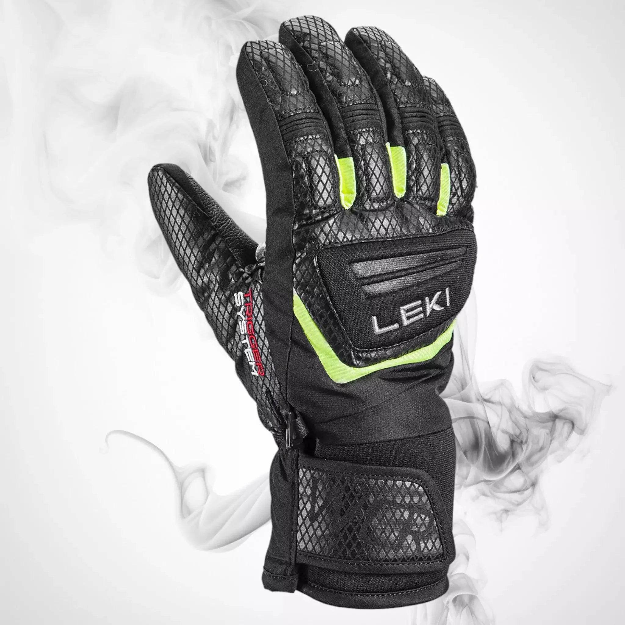 Leki JR WCR Team 3D Gloves - JL (7) | DASH RACEGEAR