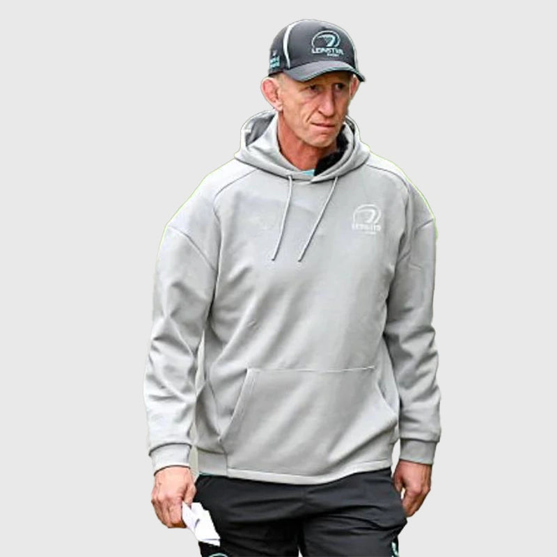Leo Cullen Leinster Rugby 2025 Training Hoodie Hoodie unisex detail view 3 | Dash Racegear — Leo Cullen Leinster Rugby hoodie – 2025 training design