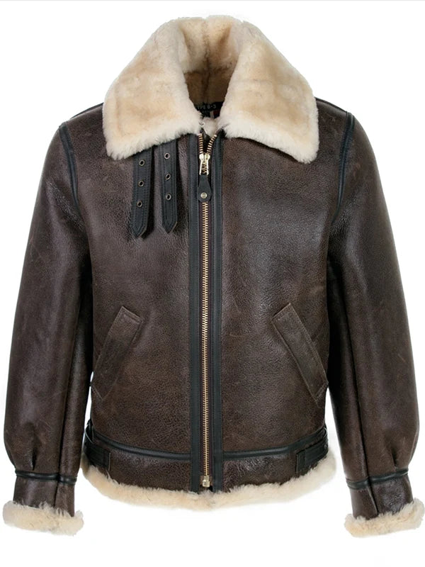 Resident Evil 4 Leon Kennedy Jacket Jacket unisex detail view 2 | Dash Racegear — Resident Evil 4 Remake leather B-3 bomber inspired by Leon Kennedy, built for fans wanting bold, game-accurate fashion.