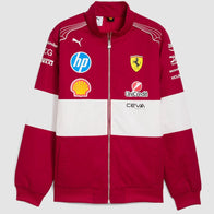 Scuderia Ferrari 2025 Team Racing Jacket Jacket unisex detail view 2 | Dash Racegear — Red Team Jacket by Ferrari – 2025 Scuderia Racing Style