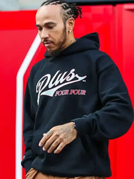 Lewis Hamilton U.S. F1 Grand Prix 2025 Hoodie Hoodie unisex detail view 3 | Dash Racegear — Exclusive Lewis Hamilton hoodie from the 2025 U.S. Grand Prix