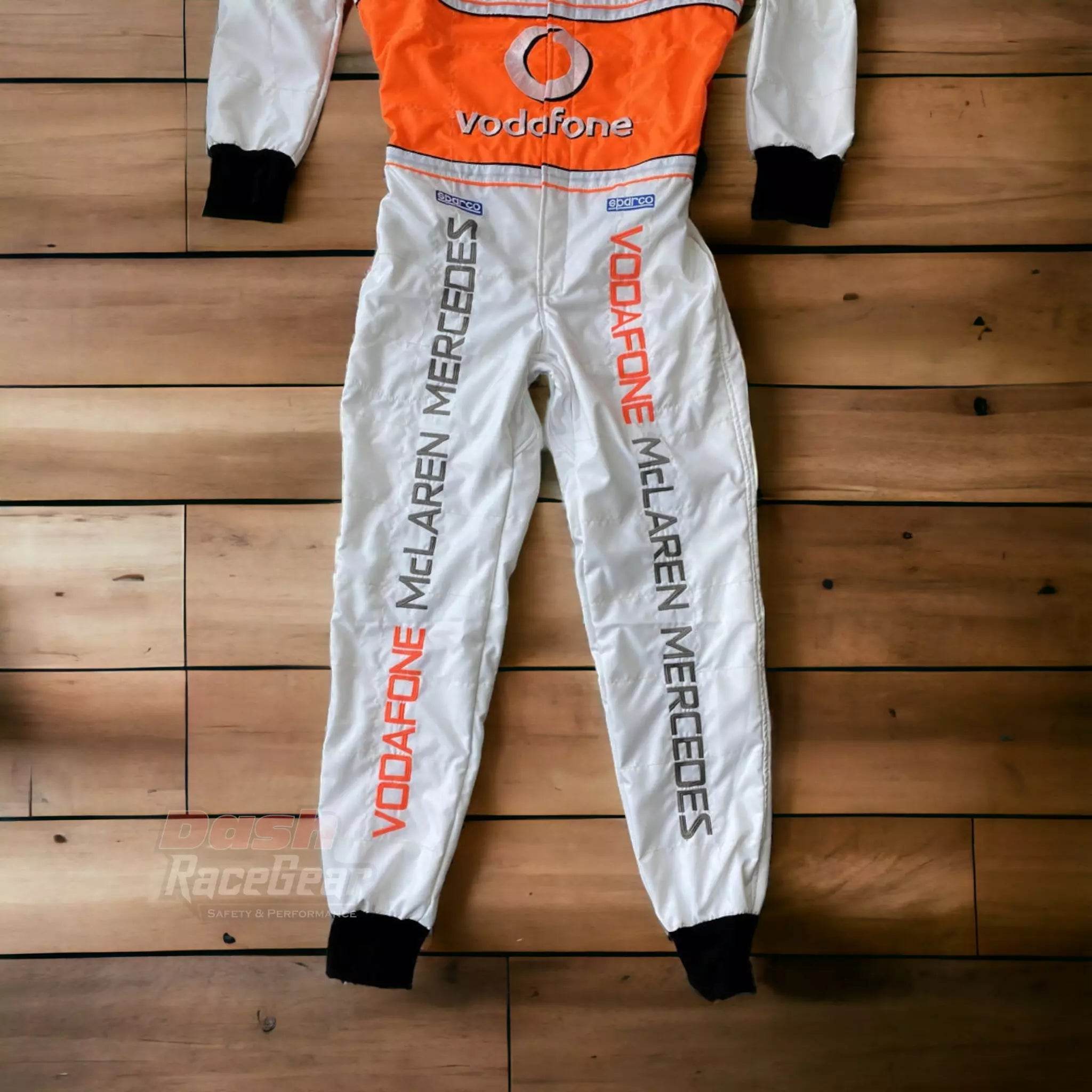 Lewis Hamilton 2008 McLaren F1 Embroidered Racing Suit - Dash Racegear Store