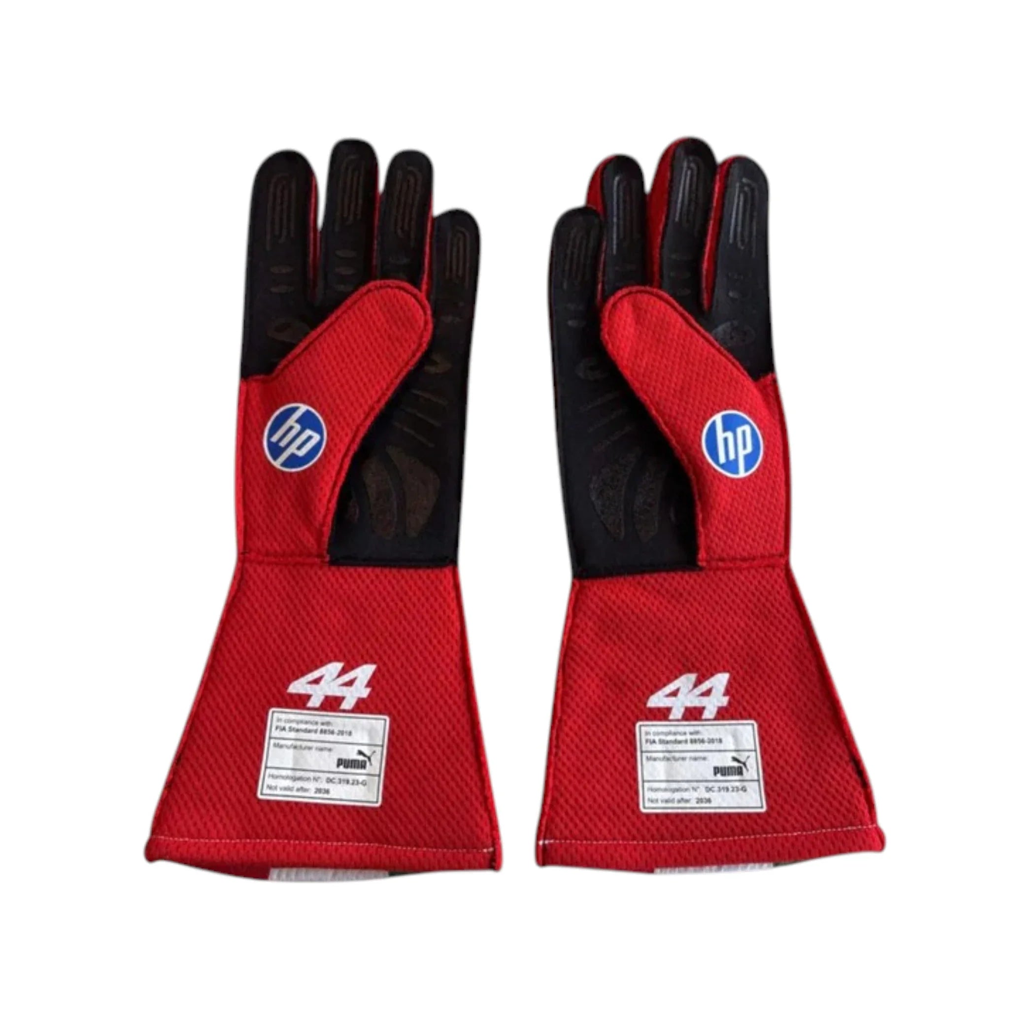 Lewis Hamilton 2026 Ferrari Monaco GP F1 Racing Gloves