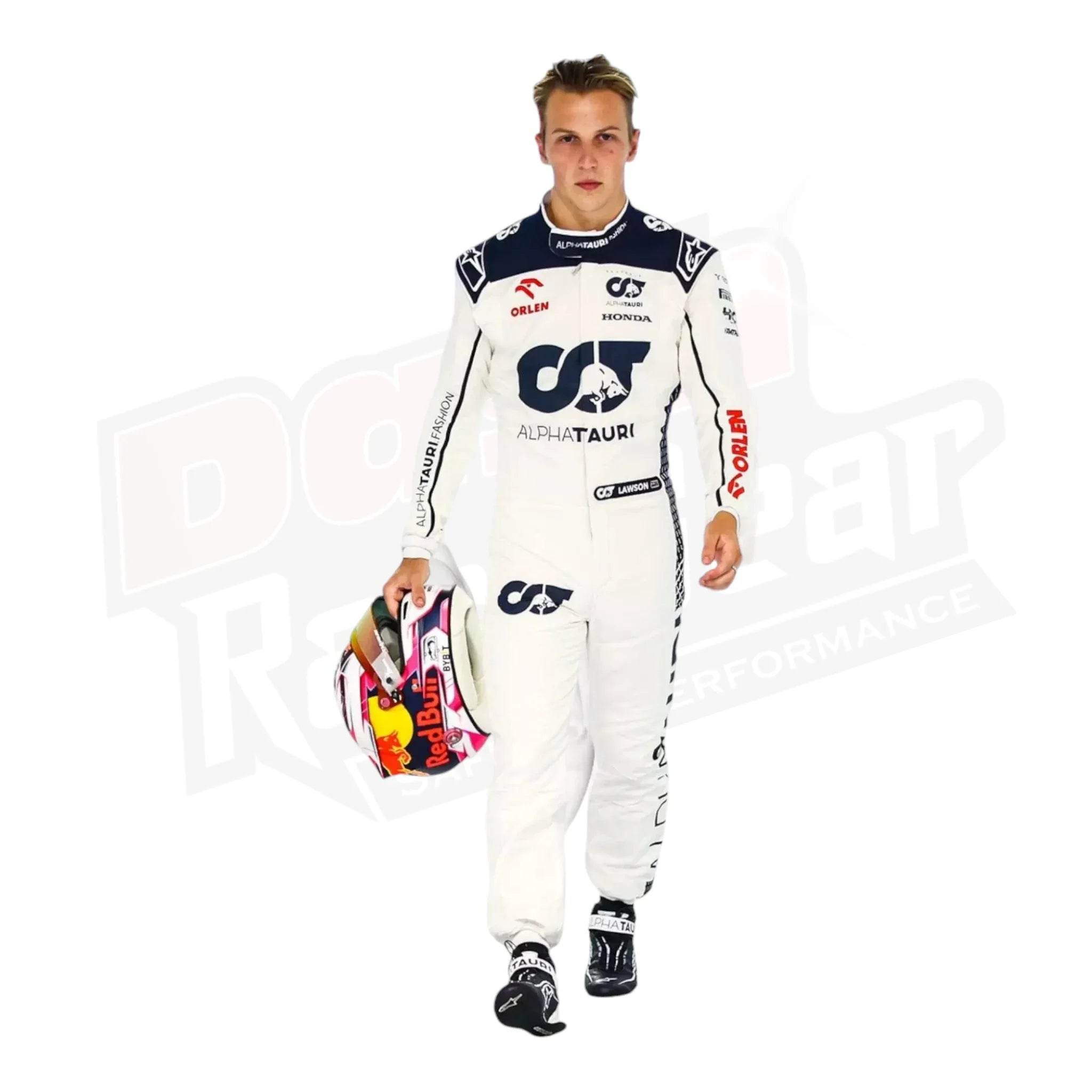 Liam Lawson F1 Race Suit 2023 Scuderia AlphaTauri - Dash Racegear Store