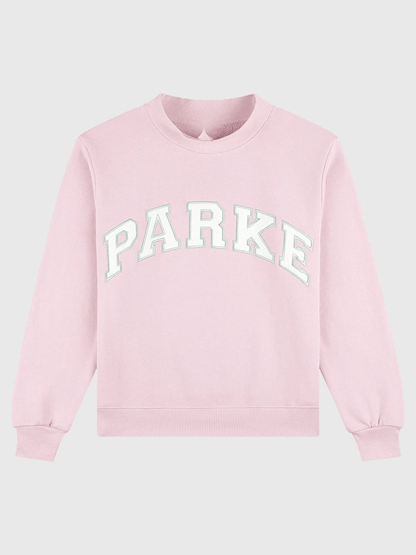 Parke Birthday Drop 2026 Varsity Mockneck Fashion Apparel unisex detail view 5 | Dash Racegear — Multicolor Birthday Drop fleece sweatshirt showcasing Parke’s varsity-inspired styling with premium comfort and warmth.