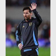 Lionel Messi Argentina Last Home Game Hoodie Hoodie unisex detail view 2 | Dash Racegear — Lionel Messi Argentina Last Home Game Hoodie – Tribute Edition
