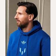 Lionel Messi x Adidas Hoodie Hoodie unisex detail view 2 | Dash Racegear — Adidas Sports Hoodie – Messi-Inspired Streetwear