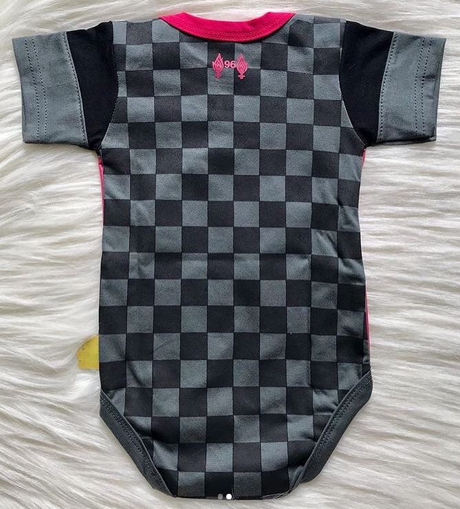 Liverpool 1st Away Jersey black/pink - baby & toddler shirt image 2