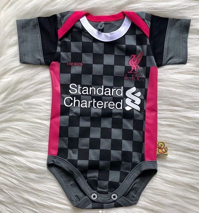 Liverpool 1st Away Jersey black/pink - baby & toddler shirt image 1