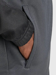 Liverpool FC LFSTLR Track Jacket Jacket unisex detail view 4 | Dash Racegear — Liverpool FC LFSTLR Track Jacket 2025 by Recreation, charcoal grey, featuring team crest and stylish track design for casual and active wear