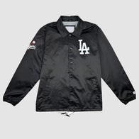 Los Angeles Dodgers Starter Coaches Jacket Jacket unisex front product view | Dash Racegear — Classic Dodgers Starter jacket for baseball fans