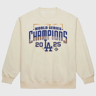 Dodgers Mitchell & Ness 2025 World Series Champions Sweatshirt Sweatshirt unisex front product view | Dash Racegear — Soft Fleece Dodgers 2025 Mitchell & Ness World Series Sweatshirt