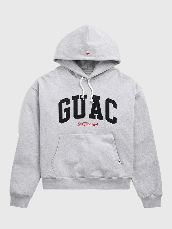 Gap x Los Tacos No. 1 French Terry Hoodie Hoodie unisex front product view | Dash Racegear — Los Tacos No. 1 x Gap oversized hoodie blending soft French terry comfort with modern everyday wearability.