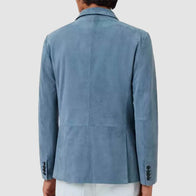 American Idol S23 Luke Bryan Blue Blazer Blazer unisex detail view 3 | Dash Racegear — Elevate your wardrobe with the American Idol S23 Luke Bryan blue blazer, inspired by the country icon.