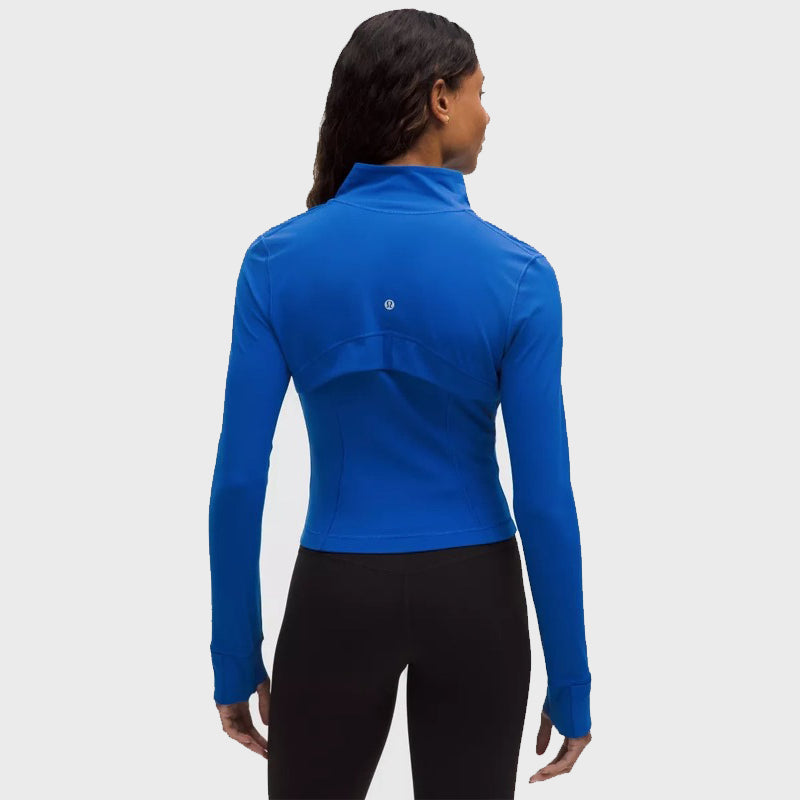 Galactic Cobalt Lululemon Define Jacket Jacket unisex detail view 2 | Dash Racegear — Galactic Cobalt Athletic Jacket – Lululemon Define Series