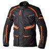 MAVERICK EVO CE MENS TEXTILE JACKET - BLACK/ORANGE - UK 52 / EUR 62 / INTL 4XL