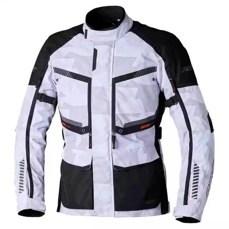 MAVERICK EVO CE MENS TEXTILE JACKET - SILVER/CAMO - UK 52 / EUR 62 / INTL 4XL