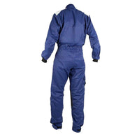 MECHANIC SUIT NAVY-SILVER CLOUD | Dash Racegear