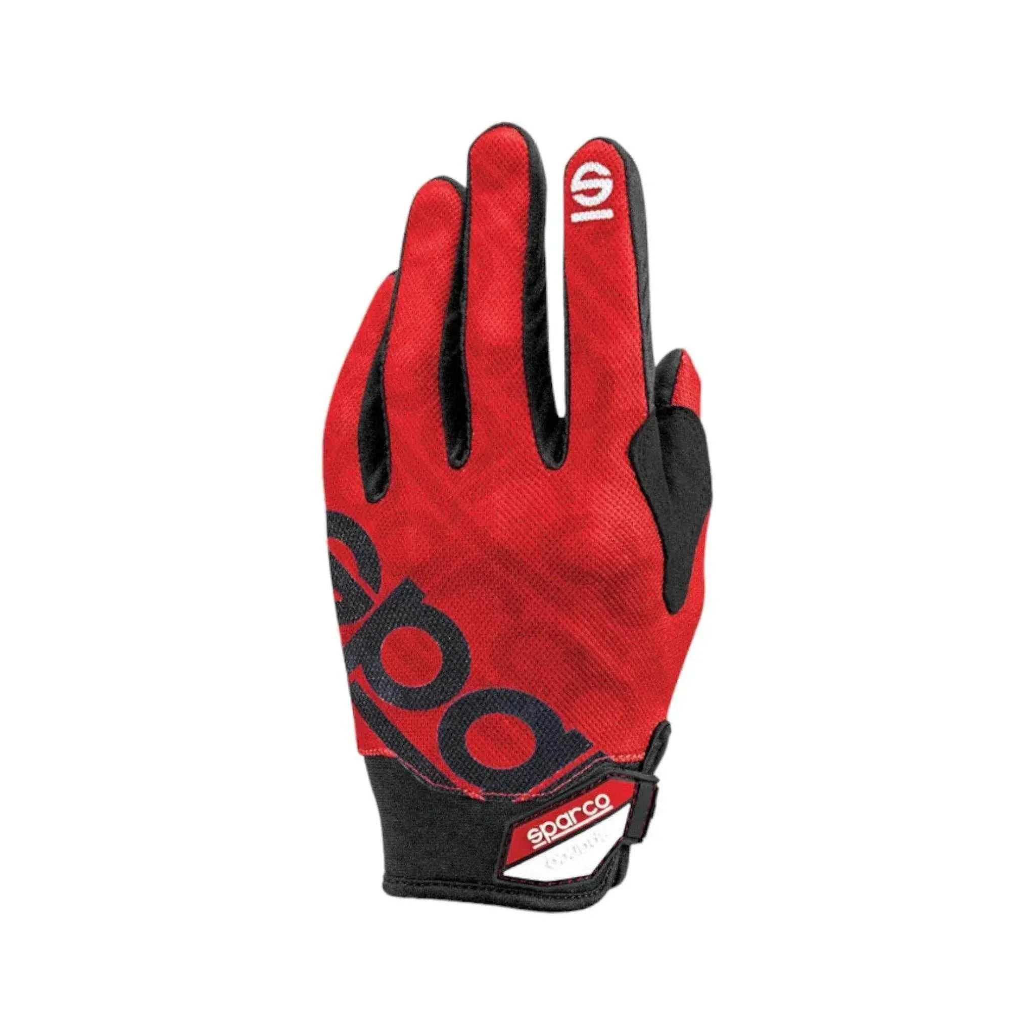 MECHANICS GLOVE SPARCO MECA-3 RED - X-Large | DASH RACEGEAR