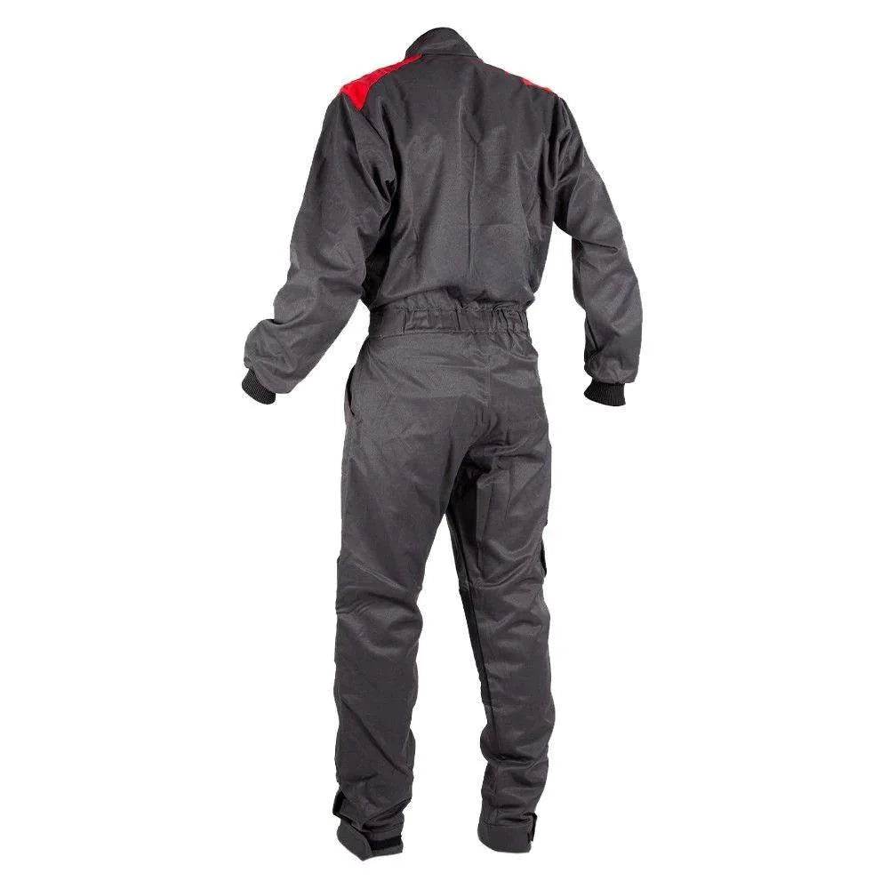MECHANIC SUIT ANTRACITE-RED - Dash Racegear Store