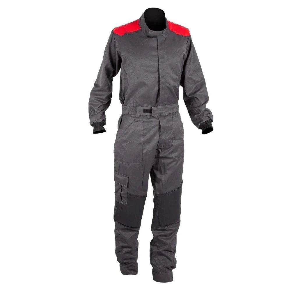 MECHANIC SUIT ANTRACITE - RED - XX - Large