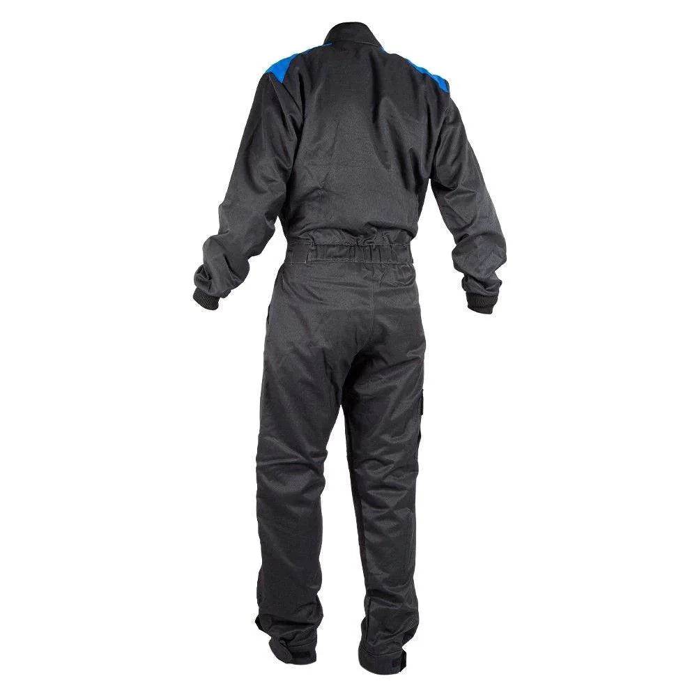 MECHANIC SUIT BLACK - DAZZLING BLUE