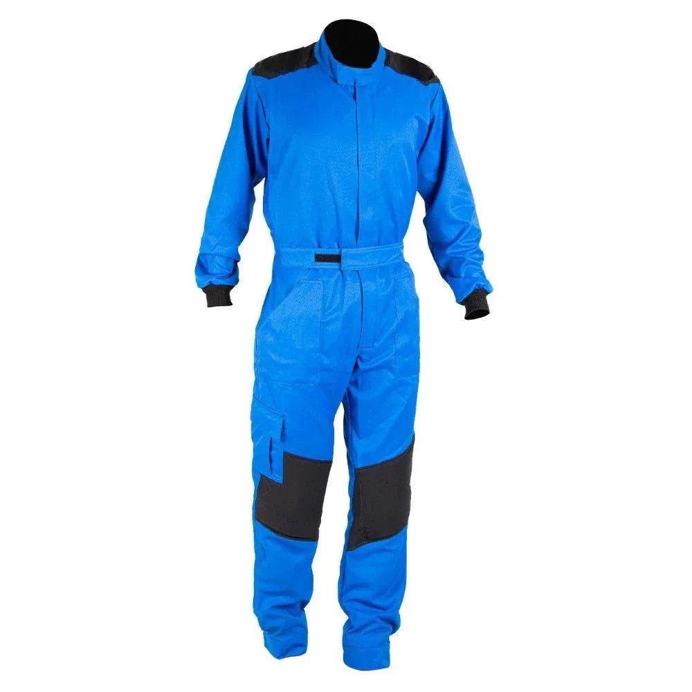 MECHANIC SUIT DAZZLING BLUE - BLACK - XX - Large