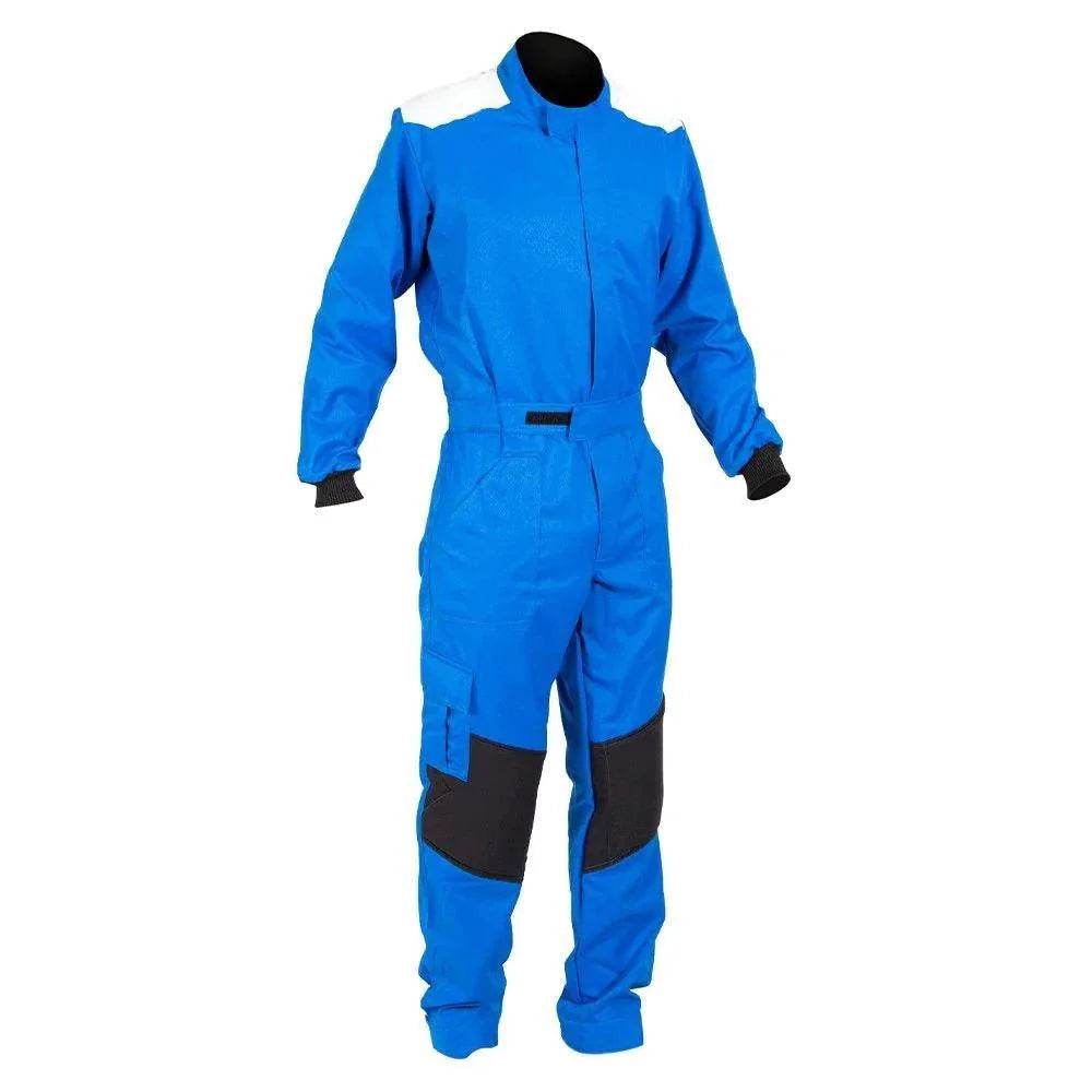 MECHANIC SUIT DAZZLING BLUE-WHITE - Dash Racegear Store