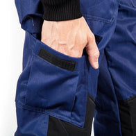 MECHANIC SUIT NAVY-FLUOR YELLOW | Dash Racegear