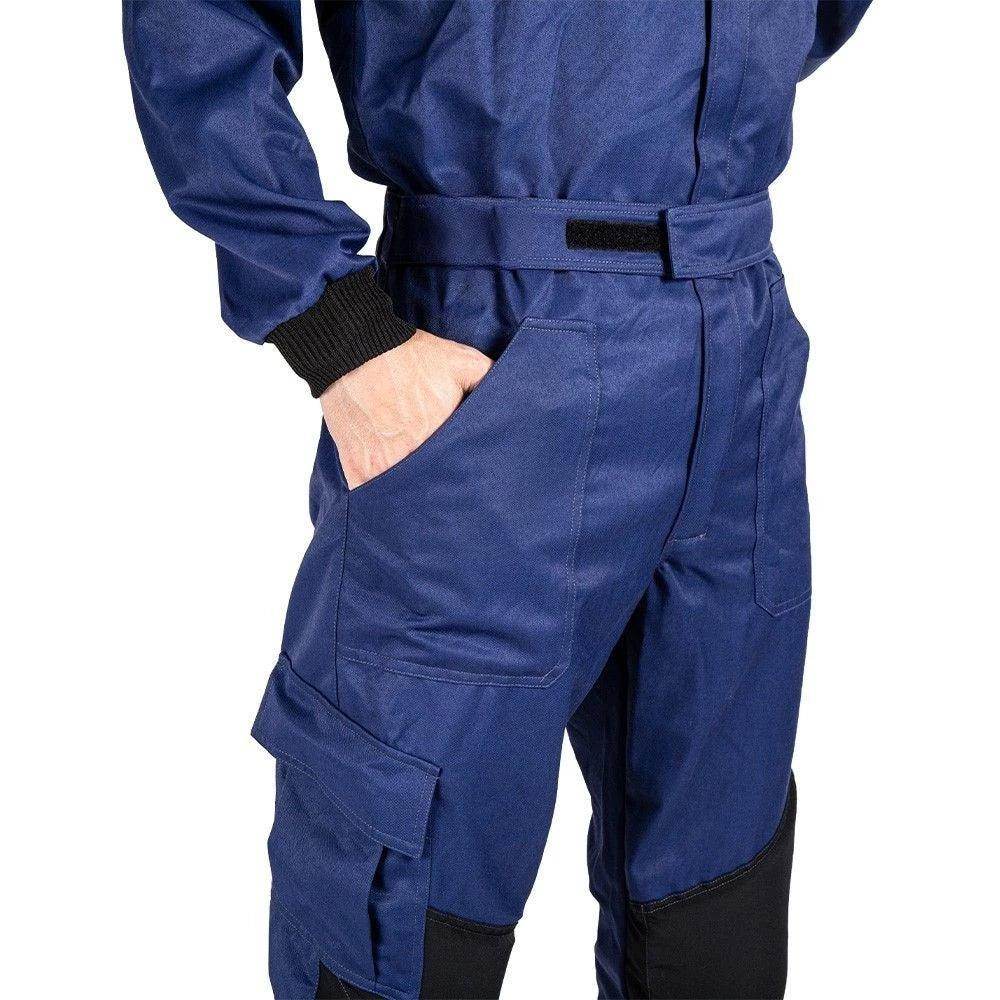 MECHANIC SUIT NAVY-FLUOR YELLOW | Dash Racegear