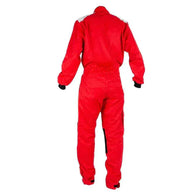 MECHANIC SUIT RED-SLIVER CLOUD | Dash Racegear