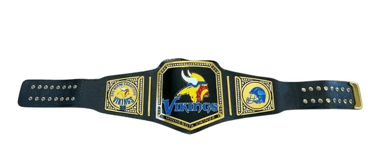 MINNESOTE VIKINGS NFL Championship Wrestling Belt - 2 | Dash Racegear